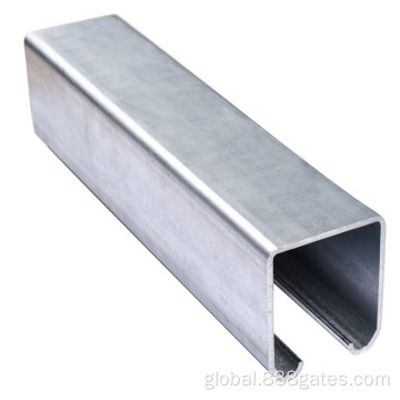 Suspension Roller Track Sliding door roller track for hanging door trolley Factory